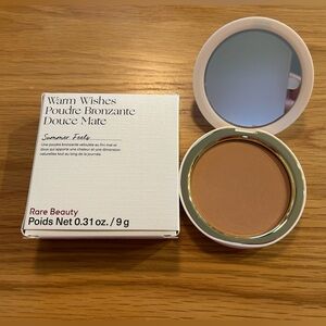 Rare Beauty Warm Wishes Soft Matte Powder Bronzer Summer Feels NIB